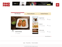 Tablet Screenshot of foodfood.com